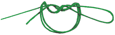 Schlaufenknoten doppelt